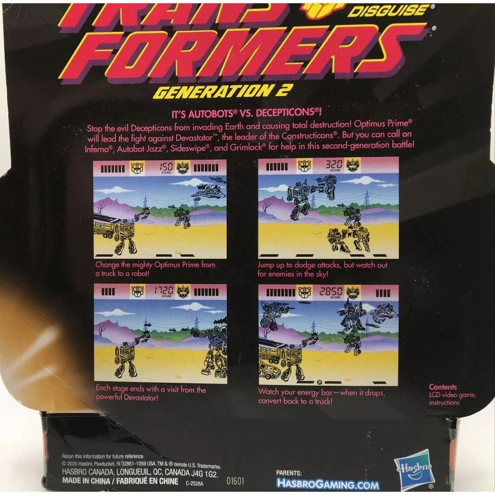 Hasbro (E9728) - Tiger Electronics Transformers Robots in Disguise Generation 2